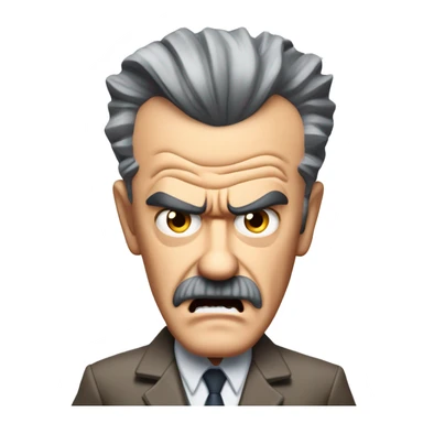 james jonah jameson angry sticker