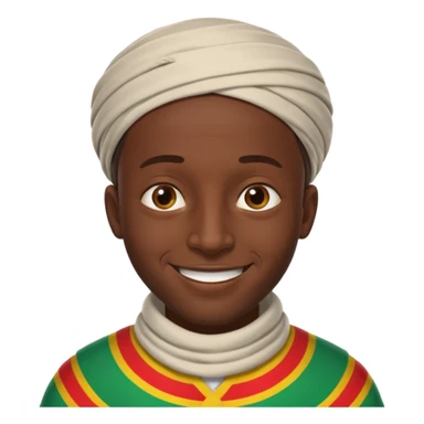 etiopien man sticker