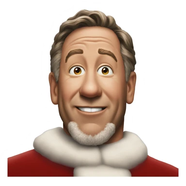 the santa clause tim allen sticker