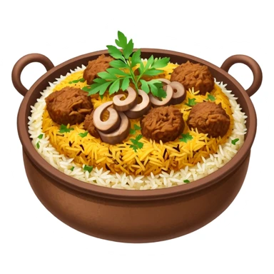Hyderabadi Mutton Dum Biryani sticker