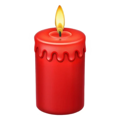 christmas candle sticker