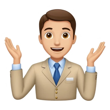 risky stock trader with excited expression, color #0BD794 sticker