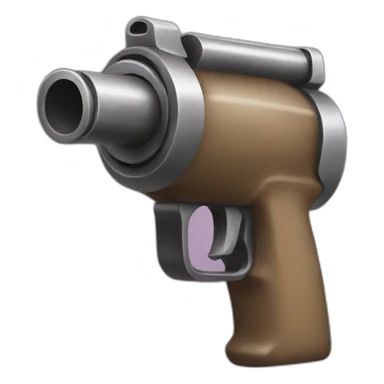 dog poop gun sticker