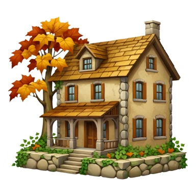 old country home sticker