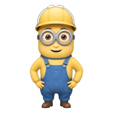 Cute cartoon Minions  sticker