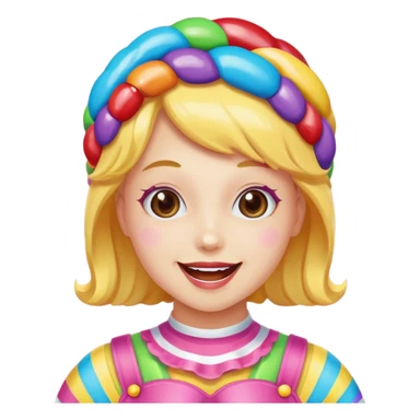 candy costume   sticker