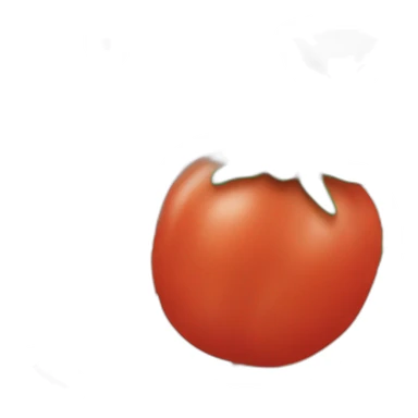 tomatos all the way down sticker