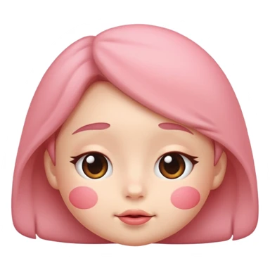 Puffy cheeks sticker