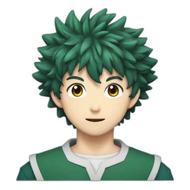 Izuku midoria  sticker