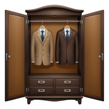 wardrobe modern closed sticker