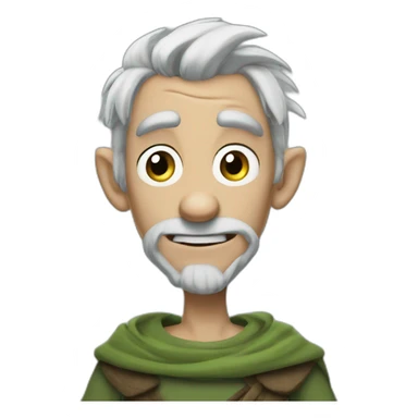 Elfo from disenchantment sticker