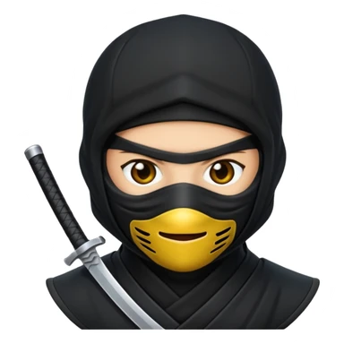 necesito un emoji ninja con el signo de tauro sticker