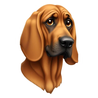 Bloodhound sticker