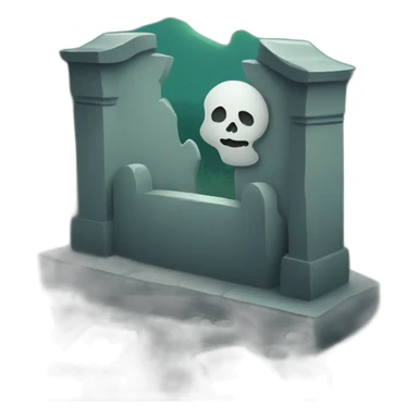 Graveyard sticker