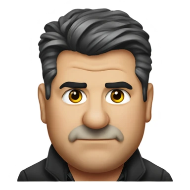 Fat Simon cowell  sticker