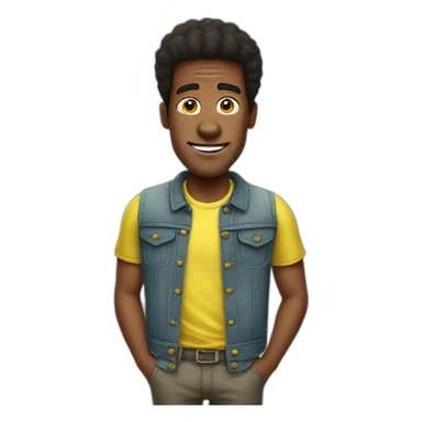 spongebob as a human sticker