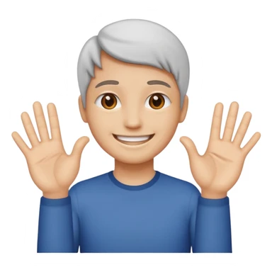 Mixe des emojis 🫴🏽🫳🏽😊6️⃣7️⃣77 sticker