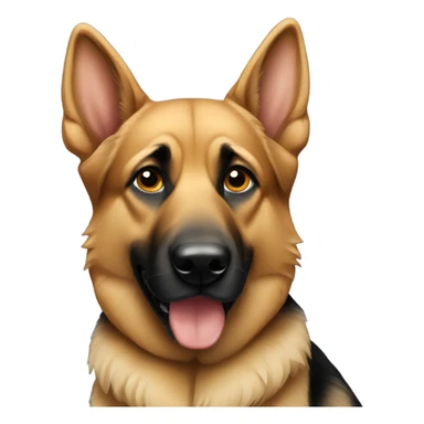 German Shepard dog sticker