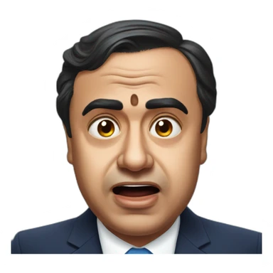 Mukesh ambani crying sticker