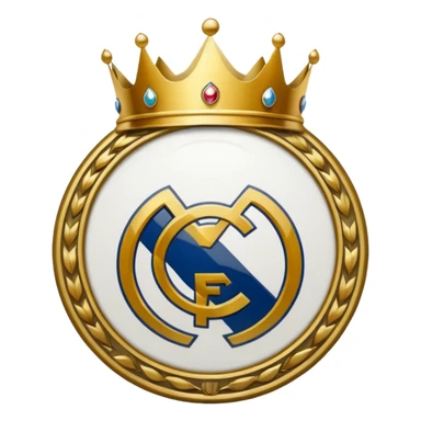 Real Madrid logo sticker