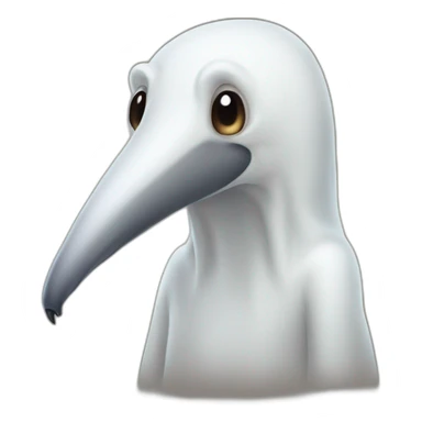 Ghost anteater sticker