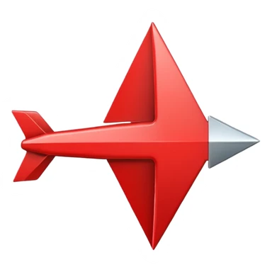 red arrow sticker