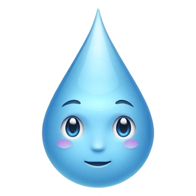 Squirting water  sticker