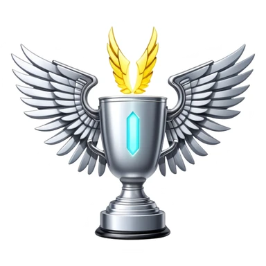 sorayama champion cup wings mechanical glowing sticker