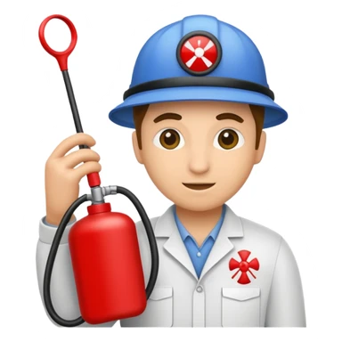 Pest control technician
 sticker