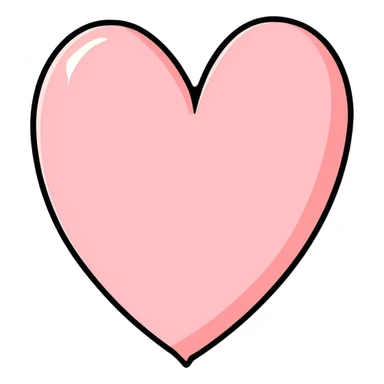 Huge heart sticker