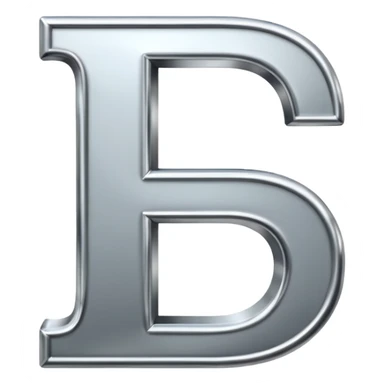 The letter d sticker