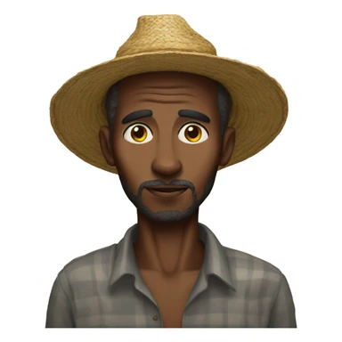 Somali farmer poor sticker