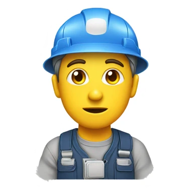 Sweating electrician working sticker