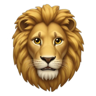 Lion de l'atlas sticker