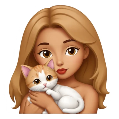 Cane che da un bacio a una micetta  sticker