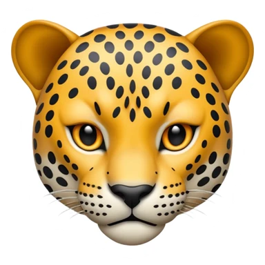 jaguar, simple and expressive sticker