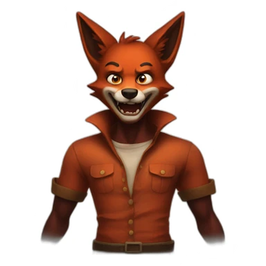 Nightmares foxy sticker