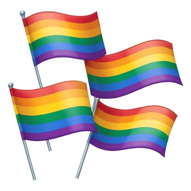all the flags apart of the lgbtqai+ sticker