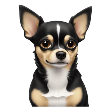 chihuahua dotson mix black sticker