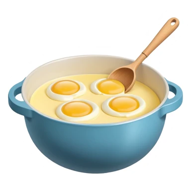 baking preperation with mixing bowl with uncracked eggs and butter sticker