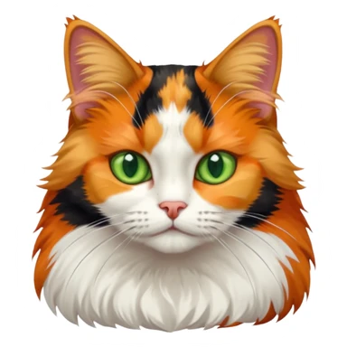A karey cat sticker