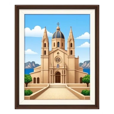 Mallorca cathedral sticker