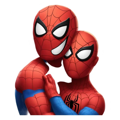 Spider-Man hug chalie-brawl-stars sticker