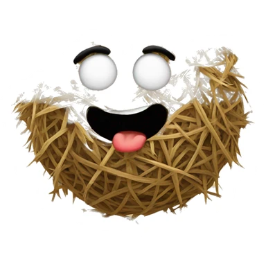 tumbleweed rolling sticker