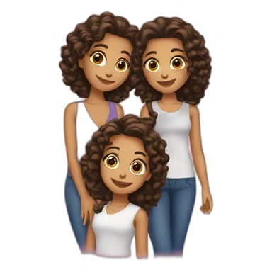 Cuatro amigas sticker