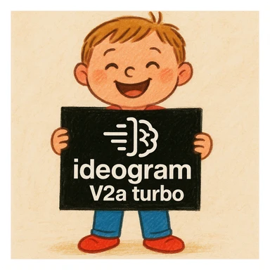 make drawing of a child holding a poster of this image sticker