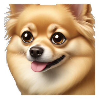 Pomeranian chihuahua   sticker