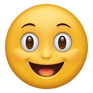 classic yellow emoji, cheerful and expressive, representing marketers with a social media touch sticker
