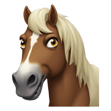 angry Horse  sticker
