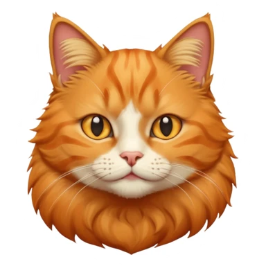 A good -natured cat sticker